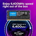 32 GB DDR5-RAM SO DIMM PC6400 Crucial CL52 1x32GB