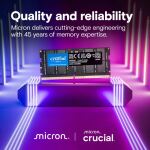 32 GB DDR5-RAM SO DIMM PC6400 Crucial CL52 1x32GB