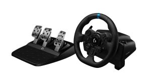 Logitech G G923 SE Schwarz USB 2.0 Lenkrad + Pedale + Joystick PC, PlayStation 4, PlayStation 5
