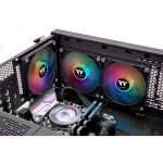 Lüfter Thermaltake CT 140 (2-Fan-Pack)  "ARGB Sync"    Black retail