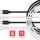Verbatim 32391 USB Kabel USB 2.0 1 m USB C 0,48 Gbit/s 60 W Schwarz, Weiß
