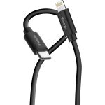 Verbatim 32392 Lightning-Kabel 1 m Weiß, Schwarz