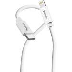 Verbatim 32392 Lightning-Kabel 1 m Weiß, Schwarz