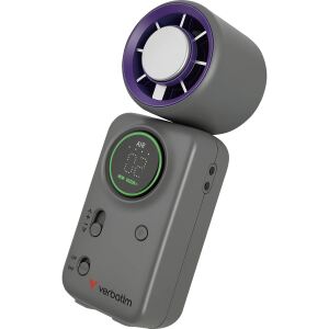Verbatim 32347 Handzerstäuber/Ventilator Violett, Grau Handventilator
