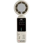 Verbatim 32348 Handzerstäuber/Ventilator Weiß, Silber Handventilator