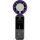 Verbatim 32349 Handzerstäuber/Ventilator Violett, Grau Handventilator