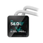 ASUS PRIME SLC II 360 ARGB LCD WHT Prozessor All-in-One-Flüssigkeitskühler 12 cm Weiß 1 Stück(e)