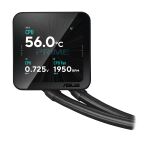 ASUS PRIME LC II 360 ARGB LCD Prozessor All-in-One-Flüssigkeitskühler 12 cm Schwarz 1 Stück(e)