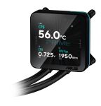ASUS PRIME LC II 360 ARGB LCD Prozessor All-in-One-Flüssigkeitskühler 12 cm Schwarz 1 Stück(e)
