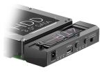 ICY BOX Klon- und DockingStation für M.2 NVMe und 2,5"/3,5" HDD/SSD