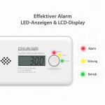 WISUALARM DHI-HY-GC20D-R8 Funkvernetzbarer CO Melder
