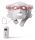 Renpho Artemis Blush E100B-1 Hautpflege-Gerät Lichttherapie der Haut Weiß, Pink