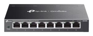 TP-Link Omada ES208G Netzwerk-Switch Managed L2 Gigabit Ethernet (10/100/1000) Schwarz