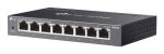 TP-Link Omada ES208G Netzwerk-Switch Managed L2 Gigabit Ethernet (10/100/1000) Schwarz