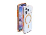 DELOCK Schutzhülle iPhone 17 Pro transparent-orange MagSafe