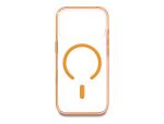 DELOCK Schutzhülle iPhone 17 Pro transparent-orange MagSafe