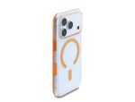 DELOCK Schutzhülle iPhone 17 Pro transparent-orange MagSafe