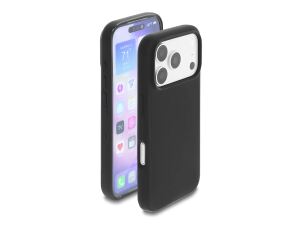 DELOCK Schutzhülle iPhone 17 Pro Soft-Touch Silikon schwarz