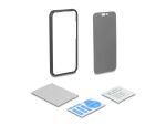 DELOCK Schutzfolie iPhone16 Pro Sichtschutz Anti Spy 4 Wege