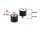 DELOCK Vibrationsdämpfer M5x0,8mm D20xH15mm Innen/Außengew.