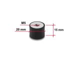 DELOCK Vibrationsdämpfer M5x0,8mm D20xH15mm 2x Innengew. 4St