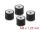 DELOCK Vibrationsdämpfer M8x1,25mm D40xH30mm 2x Innengewind.
