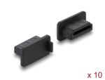 DELOCK Staubschutz f. HDMI-A-Buchse Silikon 10 St. schwarz