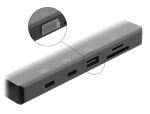 DeLOCK Staubschutz für USB Typ-A Buchse 10 Stück Silikon transparent