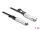 DELOCK Twinax Kabel QSFP28 St > St 100 Gbps 1m
