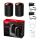 Cudy M3000 2-Pack Dual-Band (2,4 GHz/5 GHz) Wi-Fi 6 (802.11ax) Schwarz, Rot 1 Intern