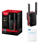 Cudy RE3000 Netzwerk-Erweiterungsmodul Netzwerk-Repeater Schwarz, Rot 10, 100, 1000 Mbit/s
