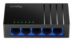 Cudy GS105D Netzwerk-Switch Unmanaged Gigabit Ethernet (10/100/1000) Schwarz