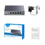 Cudy 5-Port 2.5G Easy-Managed Metal Switch