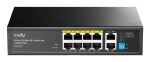 Cudy FS1010P Netzwerk-Switch Unmanaged Fast Ethernet (10/100) Power over Ethernet (PoE) Schwarz