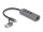 DeLOCK 3 Port USB 5 Gbps Hub + Gigabit LAN mit USB Type-C oder USB Typ-A Anschluss im Metallgehäuse