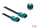DELOCK Kabel Mini FAKRA Z St dual zu FAKRA Z St dual
