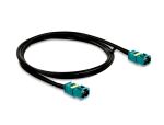 DELOCK Kabel Mini FAKRA Z St dual zu FAKRA Z St dual