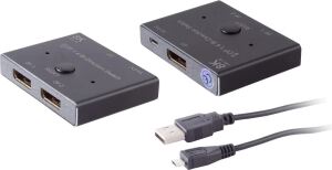 Shiverpeaks PROFESSIONAL DisplayPort 1.4 Umschalter 2x1 8K