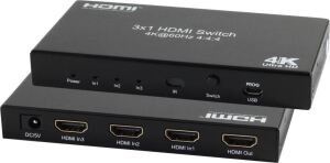 Shiverpeaks PROFESSIONAL HDMI Switch 3xIN 1xOUT 4K2K 60Hz