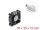 DELOCK Axiallüfter 5 V DC, 35 x 35 x 10 mm schwarz