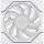 Lüfter Thermaltake SWAFAN INFINITY EX12 ARGB Sync 3 Pck W