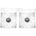 Lüfter Thermaltake CT120 Reverse ARGB Sync (2 Pck) WH