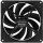 Lüfter Thermaltake TS140 EX RGB (3er Pack) Black