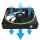 Lüfter Thermaltake TS140 EX RGB (3er Pack) Black