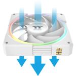 Lüfter Thermaltake TS140 EX RGB (3er Pack) White