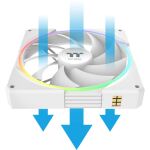 Lüfter Thermaltake TS120 EX RGB (3er Pack) White