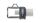 SanDisk Ultra Dual m3.0 USB-Stick 256 GB USB Type-A / Micro-USB 3.2 Gen 1 (3.1 Gen 1) Schwarz, Silber, Transparent