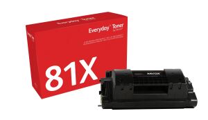 Everyday™ Schwarz Tonermodul von Xerox kompatibel mit HP 81X (CF281X), Hohe Kapazität