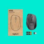 Logitech Customizable Mouse M705 Maus Büro rechts RF Wireless Optisch 1000 DPI