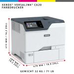 Xerox VersaLink C620 A4 50 Seiten/Min. Duplexdrucker PS3 PCL5e/6 2 Behälter 650 Blatt